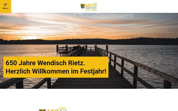 650 Jahre Wendisch Rietz
